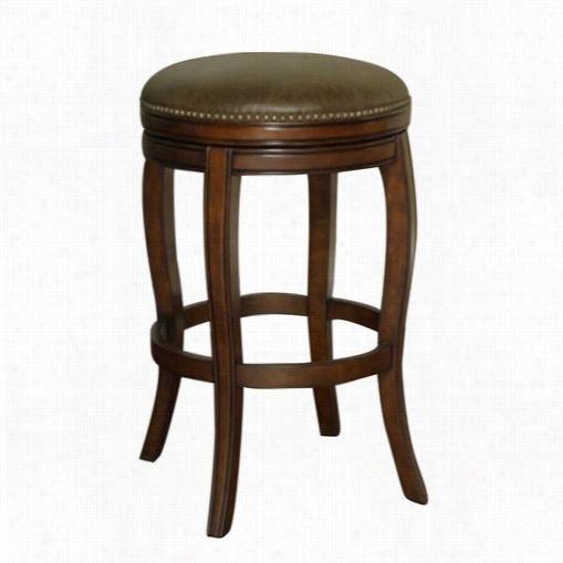 American Heritage 134891navw Ilmington Traditional Backless Tall Bar Stool In Navajo