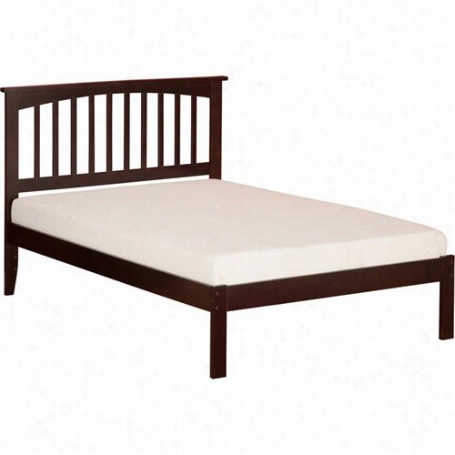 Atlantic Furnitur E Ar873100 Mission Full Bed With Open Foot Rail