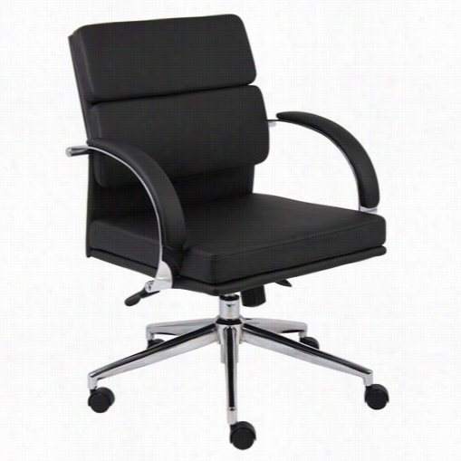 Boss Office Products B9406 Aaria Back Caressft Executive Office Chairman