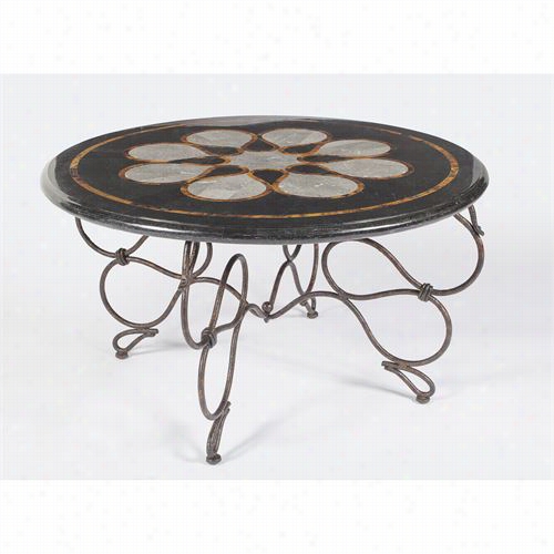 Butler 2654025 Metalworks Cocktail Table In Gold And Gray