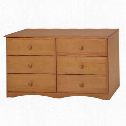 Camaflexi 416 Essentials Six Drawer Double Dresser