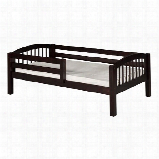 Camaflexi C30 Twin Day Bed Wit Hfront Guard Rail And Arh Spindl Headboard