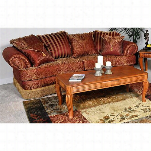 Chelsea Home Furnitur E 1030-s Royal Sofa In Baring Rust