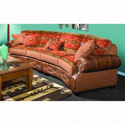 Chelsea Fireside Furinture 27l2329-sec Jackson 2 Piece Sectional In Downing Harvest/stagecoach Redwood