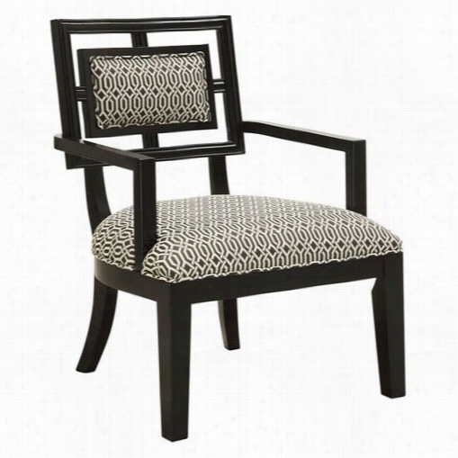 Coast To Coast 61647 6-1/2&uot;" Accent Chair In Ebony Black