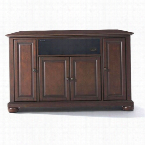 Croskey Furniture Kf1002aasma Alexandria 48"" Aroundsound Tv Stand In Vintagee Mahogany