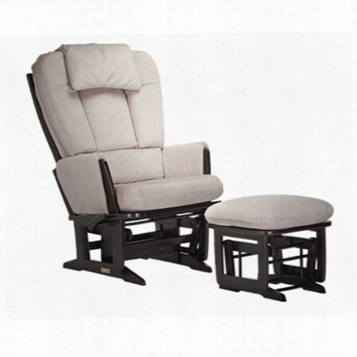 Dutailier 996-120 Wood 32"&quotw Multiposiion And Recliner  Glider