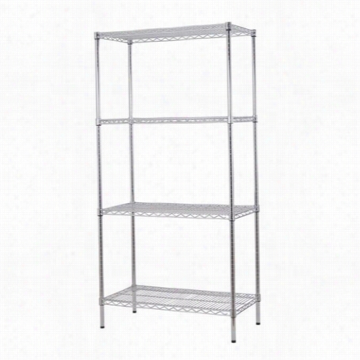 Excel Es-361872 36""w X 72&quto;"h X 18""d Nsf Certified Multi Purrpose 4 Tier Shelving Rack