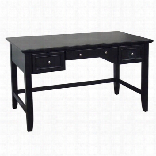 Home Styles 553-115 Bedford Executive Desk In Ebony