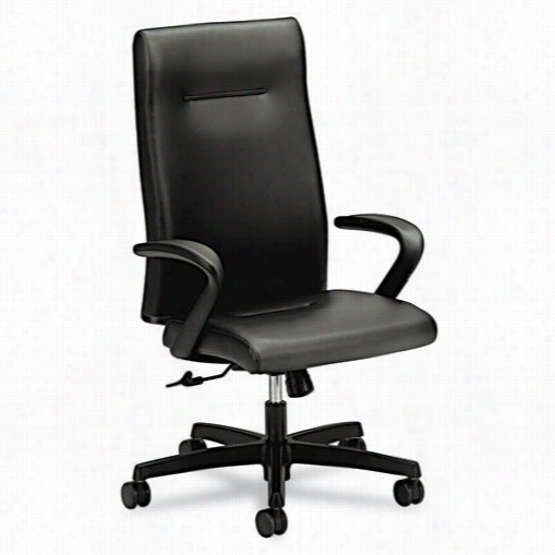 Hon Inustries Honie02ss11 Ignition Executive Leather High Back Chair In Black