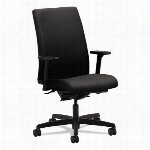 Hon Industries Honiw103nt10 Ignition Mid Back Work Chair In Black