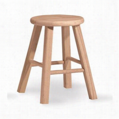 International Concepts 1s-518 18"" H Round Top Stool