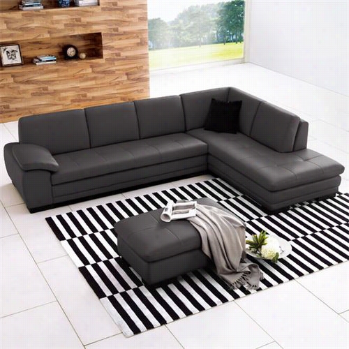 Ja∓m Furniture 1 75443113 Italian Leathher Right Give  Facing Sectional
