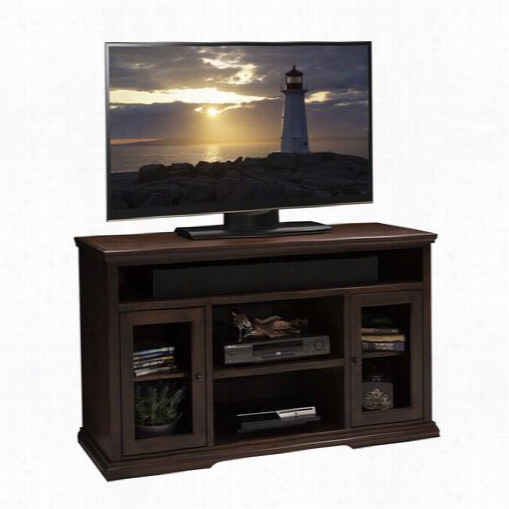 Legends Furniture Ap1327.dnc Ashton Place 54"" Talll Tv Cart In Danish Cherry