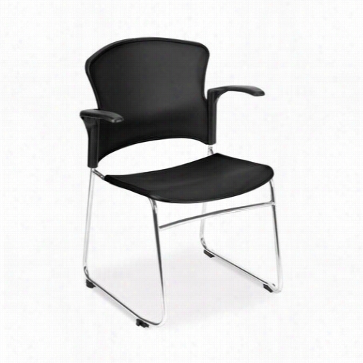 Ofm 310-pa Multi-use Plastic Seat Back Stack Chair Wit Harms