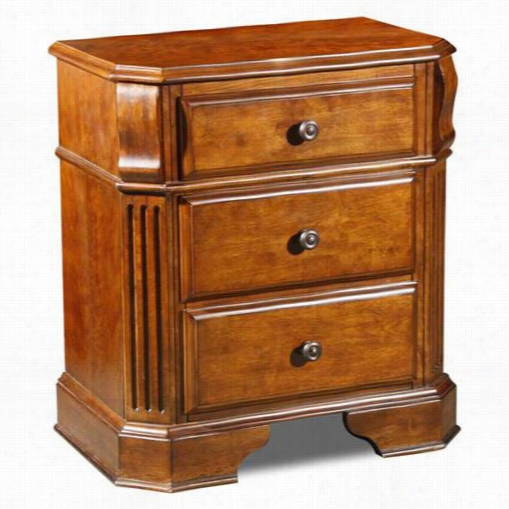 Signature Design By Ashley B429-93 Wyatt Three Drawer Nightstand