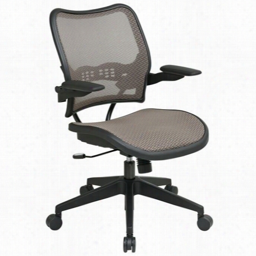 Space Corrosive 13-88n1p3 13 S Eries Delux  Latte Air Grid Seat And Back Chair