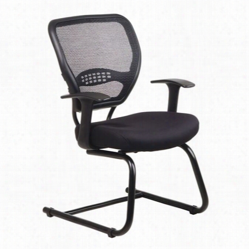 Space Seating 5505 55 Series Professional Ai Rgrid Back Visitors Chair With Mesh Place