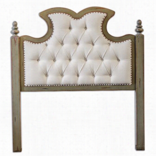 Uttermost 23700 Radcliff Tufted Queen Headboard