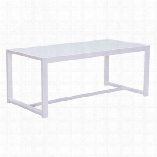 Zuo 703005 Golden Beach Coffee Table In Gray