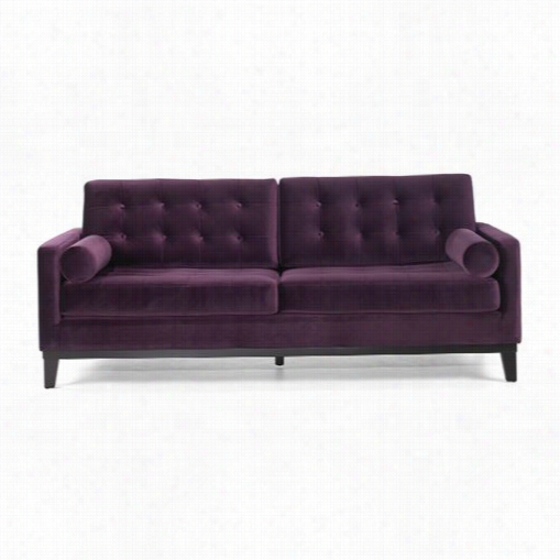 Armen  Livinglc7253pu Cen Tennial Puprle Velvet Sofa