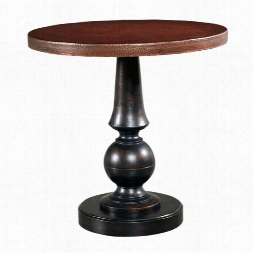 A.r.t. Furniture 205309-2318 Whiskdy Oak Copper Top Martini Table