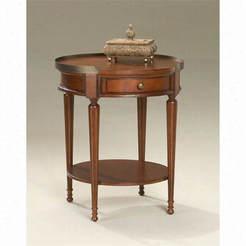 Butler 23111024 Plantation 22""w Accent Table In Cherry