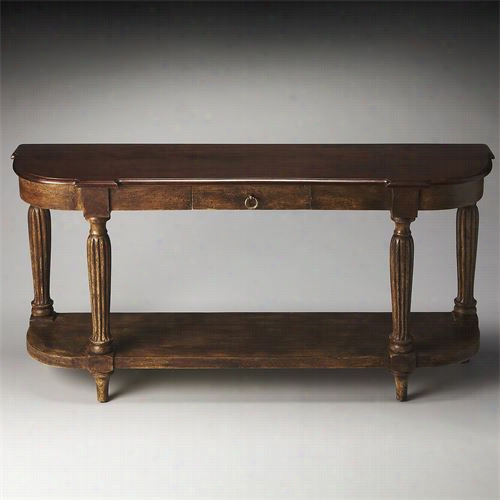 Butler 3251290 Artifact Sagatha So Lid Wood Console Table