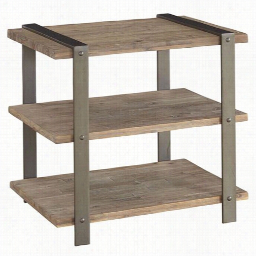 Casana 830-030 Lambert End Table In Weathered Acacia