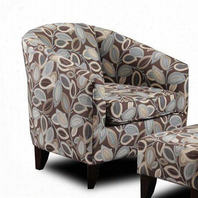 Chelsea Home Furniture 159820-c-tl Bixby Accent Chair In Turning Leaf Earth