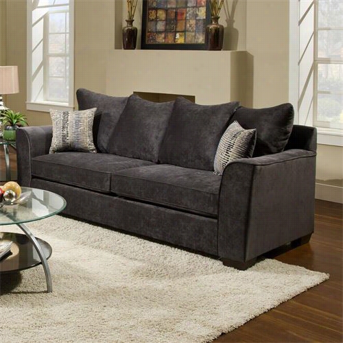 Chelssea Home Furniture 4z6700-01s Ani Elizabeth Charcoal Sofa