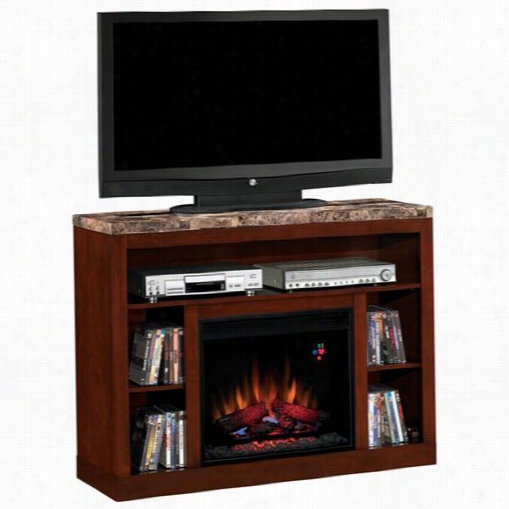 Classic Flame 23mm11824-c244 Adams Electric Fireplac E Insert And Home Theater Maenl In Empire Cherry