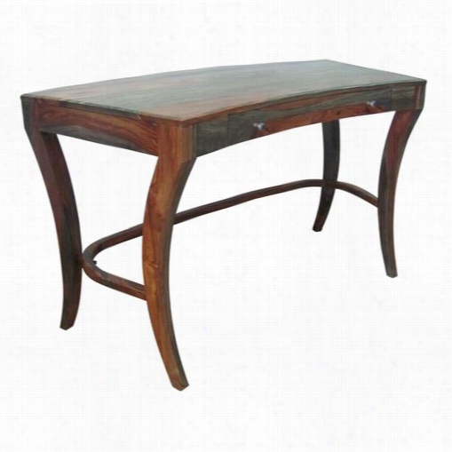 Coast To Coast 59r01 Writing Desk In Sheesham Higglight Stain