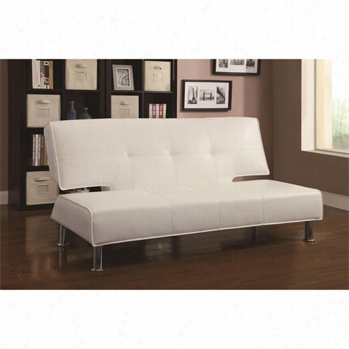 Coaster Furniture 300296 Contemporary Sofa Couch In White