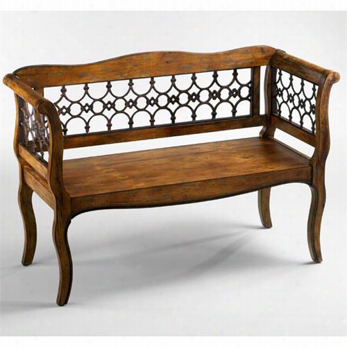 Cyan Design 04271 Jotdan Bench In Byzantie Oide