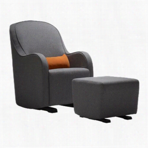 Dutailier 183-101 Uzon Moderno Multiposition Upholstered Glider