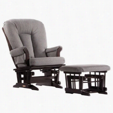 Dutailier 81b-220 Glider Rockef With Mu Ltiposition Lock And Recliner And Ottoman