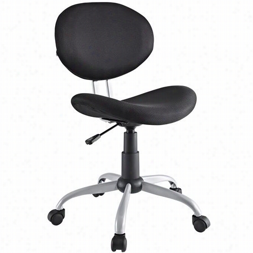 East End Imports Eei-709-blk Gina Task Office Chair In Black