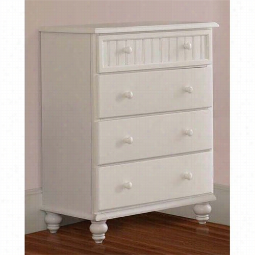 H Illsfale Furniture 1354-784 Westfield Chest In  Off White