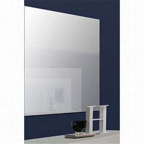 J&m Fur Niture 1793212-m Valencia Mirror In White