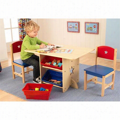 Kidkraft 26912 Star Table And 2 Chair Set