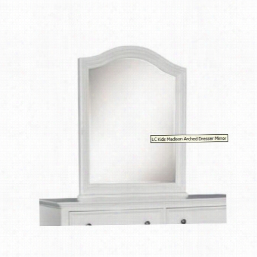 Legacyclassic Furnituer 2730-0100 Madison Arched Reflector In Naturla White Painted