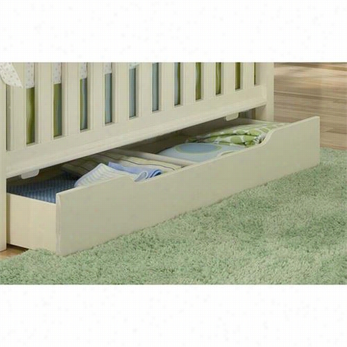 Legacy Classic Furniture 481-8910c Summer Breeze Crib Drawwer In Simplw White