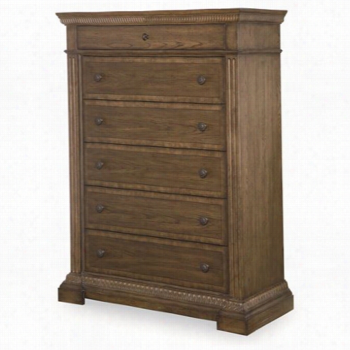 Legacy Classic Furntiure 5500-2200 Renaissance Drawer Chest In Waxed Oak
