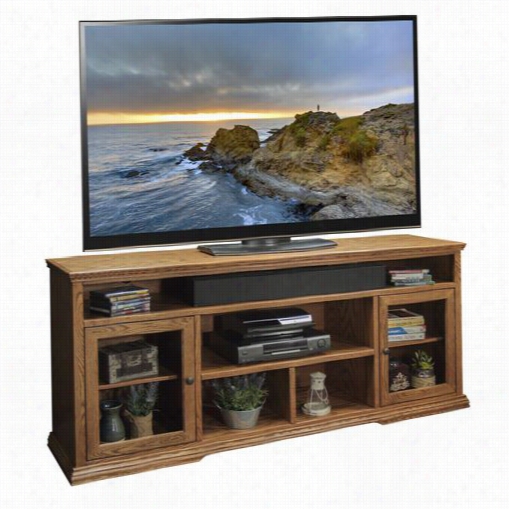 Legwnd S Movables Cp13331.gdo Colonial Place 74"" Tall Tv Cart In Golden Oak