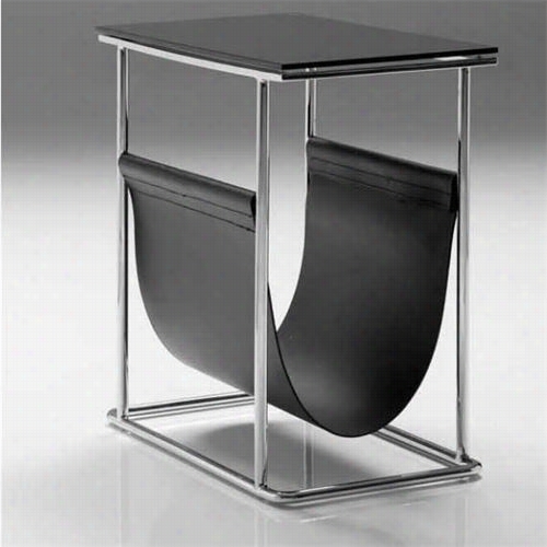 Mobital Occasional=pcs-cor-magazine-rack Cor Magazine Rack In Stainless Steel