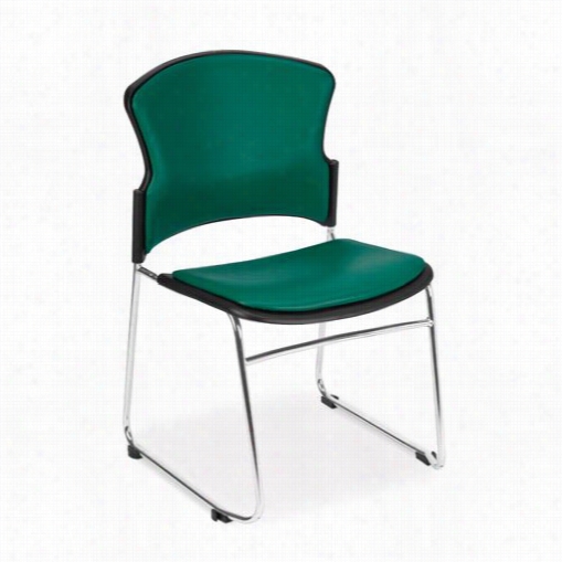 Ofm 3310-vam--40pk Multi-use Stack  Chai With Annti-microbial/anti-bacterial Vinyl Seat And Back