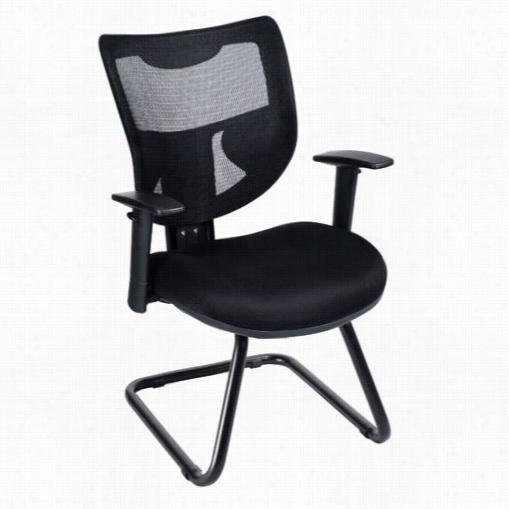 Ofm 585-black Parker Ridg E Mesh Guest Chair