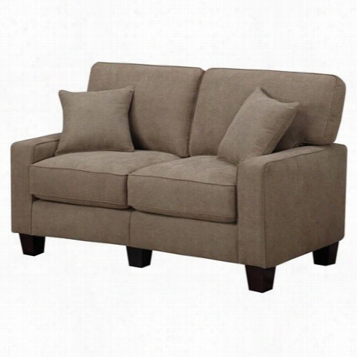 Serta At Fireside Cr-44939b Dominica 61"" Loveseat In World