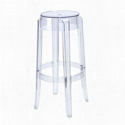 Stilnovo Pc502a Ghost Bar Stool In Clear